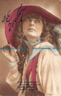 R127096 Not Forgotten. Woman In Hat. Alphalsa - Monde