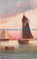 R127100 Old Postcard. Sailing Ships And Boats. 1908 - World