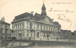 Postcard France Tours City Hall - Sonstige & Ohne Zuordnung