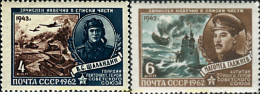 43222 MNH UNION SOVIETICA 1962 HEROES DE LA UNION SOVIETICA - ...-1857 Vorphilatelie