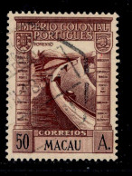! ! Macau - 1938 Imperio Vasco Gama 50 A - Af. 301 - Used - Usados