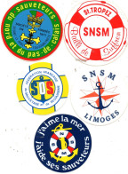 Autocollants SAUVETEURS EN MER - Stickers