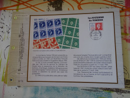 Tirage Limité Classeur Timbre Premier Jour  C.E.F La Journée Du Timbre 1994 - Documents Of Postal Services