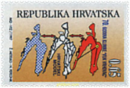 51251 MNH CROACIA 1997 SERIE BASICA - Croatie