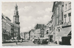 29- Prentbriefkaart Zutphen 1966 - Markt Met Wijnhuistoren - Zutphen