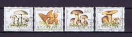 Jugoslawien 1983: Michel 1977-1980 Pilze Gestempelt, Mushrooms Used - Usati