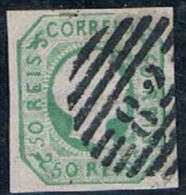 Portugal, 1855/6, # 8, Aveiro, Used - Gebruikt