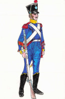 MILITAIRE _S29055_ Illustrateur Hesseh Darmstadt - Corporal Grenadier Coy Regt Gross Und Esbprinz Spain 1809 - 15x10 Cm - Other & Unclassified