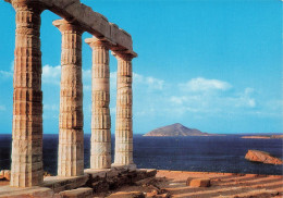 GRECE - Cap Sounion - Temple De Poséidon - Carte Postale - Grèce