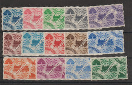 Cote Des Somalis 1943 Série Londres 234-247, 14 Val ** MNH - Unused Stamps