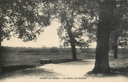 Postcard France Chantilly Le Champ De Courses - Chantilly