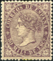 623092 HINGED ESPAÑA 1868 ISABEL II - ...-1850 Prephilately