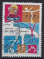 Italy 1996  Mittelmeerspiele, Bari (o) Mi.2459 - 1991-00: Oblitérés
