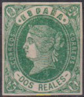 612685 HINGED ESPAÑA 1862 ISABEL II - ...-1850 Prefilatelia