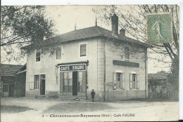 CHAVANNES SUR REYSSOUZE - Café FAURE - Ohne Zuordnung