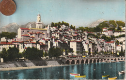 06 - Carte Postale Semi Moderne De MENTON     Vue Aérienne - Menton