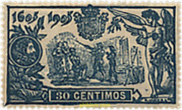 210115 HINGED ESPAÑA 1905 DON QUIJOTE DE LA MANCHA - ...-1850 Préphilatélie