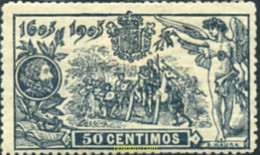 210118 HINGED ESPAÑA 1905 DON QUIJOTE DE LA MANCHA - ...-1850 Prefilatelia