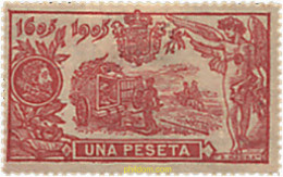 210119 HINGED ESPAÑA 1905 DON QUIJOTE DE LA MANCHA - ...-1850 Vorphilatelie