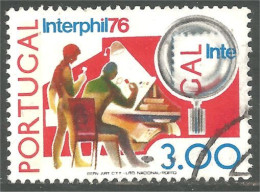 XW01-2518 Portugal Philatelic Exhibition Interphil 76 Exposition - Briefmarkenausstellungen