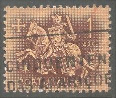 XW01-2440 Portugal Cheval Armoiries Coat Arms Horse Seal Pferd Paard Caballo Cavalier Horseman - Cavalli