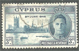 XW01-2372 Cyprus George VI Bateaux Boat Ship Schiffe - Ships