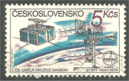 XW01-2365 Ceskoslovensko Satellite Communications Antenne Antenna - Télécom