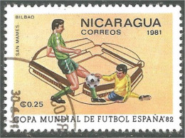 XW01-2355 Nicaragua Soccer Football Espana 82 - Other & Unclassified