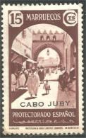 XW01-2326 Cabo Juby Surcharge Marruecos Street MH * Neuf - Cape Juby