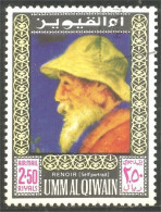 XW01-2289 Umm Al Qiwan Peintre Renoir Painter Tableau Autoportrait Self-portrait Painting - Otros & Sin Clasificación