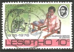 XW01-2242 Lesotho Téléphone Phone Communications Graham Bell - Télécom