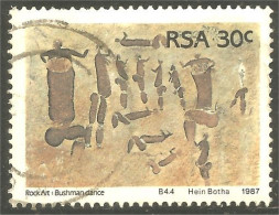 XW01-2164 RSA South Africa Wallpainting Rock Art Rupestre Sun Dance Danse Soleil Tanz - Incisioni