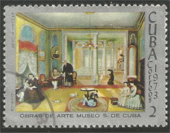 XW01-2137 Cuba Tableau Manuel Vicens Painting - Andere & Zonder Classificatie