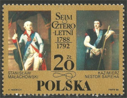 XW01-2116 Poland Poland 1988 Stanislaw Malachowski Kazimierz Nestor Sapieha - Gebraucht