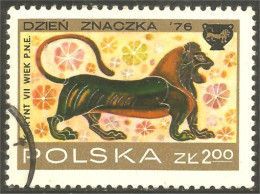 XW01-2082 Pologne Lion Lowe Leone Félin Feline - Felinos