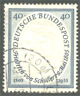 XW01-2967 Germany 1955 Friedrich Von Schiller - Schriftsteller