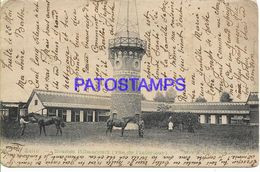 135778 BELGIUM ZULTE FLANDES RIBAUCOURT STABLES & TOWER BREAK POSTAL POSTCARD - Sonstige & Ohne Zuordnung