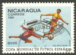 XW01-2934 Nicaragua Soccer Football Espana 82 - Sonstige & Ohne Zuordnung