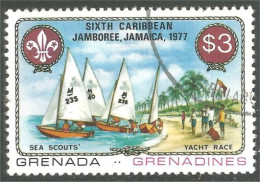 XW01-2888 Grenada Course Voilier Bateau Sailing Ship Boat Schiff Yacht Race Scout Jamboree - Ships