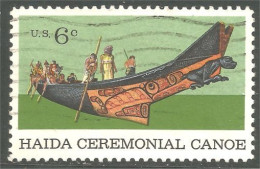 XW01-2861 USA Canot Haida Ceremonial Canoe Indian Indien Bateau Boat Schiff - Schiffe