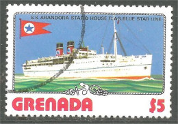 XW01-2862 Grenada Paquebot Bateau Boat Liner Ship Schiff - Bateaux