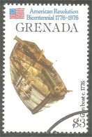 XW01-2840 Grenada Bateau Gun Boat Ship Schiff Épave Wreck - Bateaux