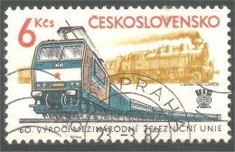 XW01-2833 Ceskoslovensko Locomotive Train Railway Zug - Trenes