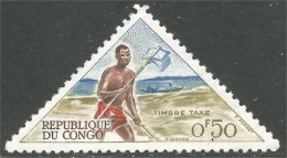 XW01-2810 Congo Courrier Runner Mail Carrier Sans Gomme - Ongebruikt