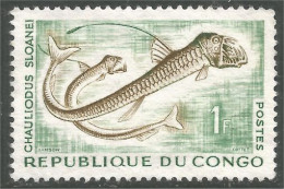 XW01-2786 Congo Poisson Fish Fisch Pesce Pescado Peixe Vis Sans Gomme - Vissen