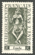 XW01-2676 Inde Française 1 Cache Apsala Sans Gomme - Used Stamps