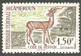 XW01-2632 Cameroun Cobe Buffon Kobe Antilope Antelop Gazelle Sans Gomme - Kameroen (1960-...)