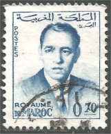 XW01-2616 Maroc Roi King Hassan II 0.70 Sans Gomme - Familles Royales