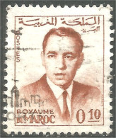 XW01-2613 Maroc Roi King Hassan II 0.10 Sans Gomme - Maroc (1956-...)