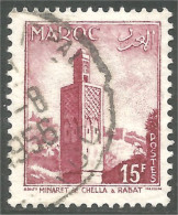 XW01-2580 Maroc Minaret Chella Rabat Mosquée Mosque - Mosques & Synagogues